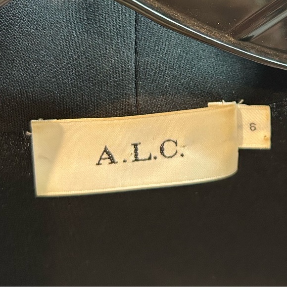 A.L.C. Black Tailored Jumpsuit w matching belt - Picture 3 of 8